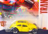 Image 4 of  2024 Hot Wheels Transformers series “Custom Volkswagen Beetle” # 1- Diecast Car NIP”