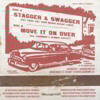 Image 2 of Pat Todd & The Rankoutsiders "Stagger and Swagger / Move It On Over"7" (white vinyl)