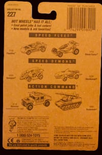 Image 2 of 1995 Hot Wheels Yellow Lamborghini Diablo - Collector # 227 – Diecast Car NIP"