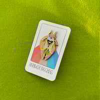Image 5 of Stained Glass Cicada Hard Enamel Pins