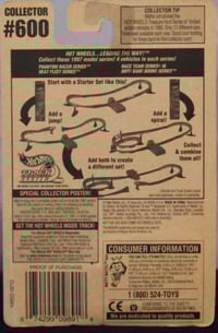 Image 3 of 1997 Hot Wheels Nissan Custom Z - Collector # 600 – Diecast Car NIP”