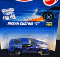 Image 4 of 1997 Hot Wheels Nissan Custom Z - Collector # 600 – Diecast Car NIP”