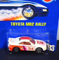 Image 4 of 1995 Hot Wheels Toyota MR2 Rally - Collector # 233 – Diecast Car NIP”