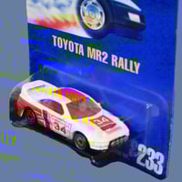 Image 6 of 1995 Hot Wheels Toyota MR2 Rally - Collector # 233 – Diecast Car NIP”