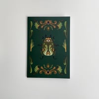 Image 4 of Nouveau Scarab Beetle Lined Notebook