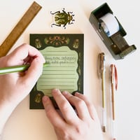 Image 3 of Nouveau Scarab Beetle Notepad