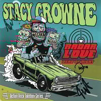 Image 1 of Stacy Crowne "Radar Love / Dead of Night" 7" (creamy blue-green vinyl)