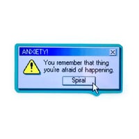 Image 1 of “Anxiety Window" sticker