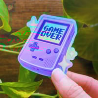 Image 1 of “Game Over" holographic sticker