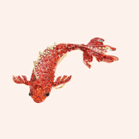 Image 3 of “Koi Crush” Brooch - 2 Colours