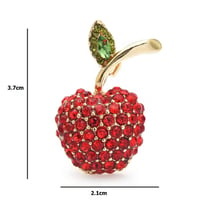 Image 2 of 🍎 “Apple Of My Eye” Brooch