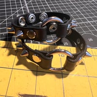 Image 1 of Spiked O-Ring Bracelet
