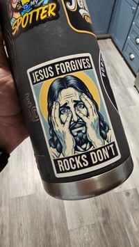 Image 2 of Jesus Forgives Rocks Don't