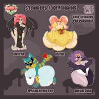 Sucker for Love Standees & Keychains