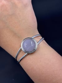 Lavender Yttrium Flourite Cuff