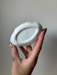 Image 3 of Pair of Mini Vintage Ceramic Swan Planters 