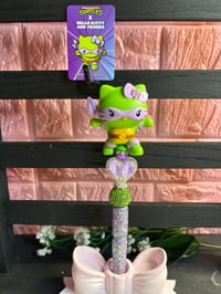 Image 2 of TMNT x Hello Kitty beaded bling pen 