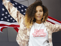 Image 3 of F*CK TRUMP shirt