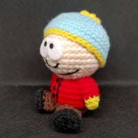 Image 2 of Fat Boy Crochet Doll [MADE TO ORDER]