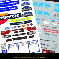 Image 3 of SEAT Ibiza Kit Car Stickers Set