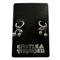 Image 1 of CHERRY - Huggie Hoops