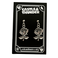 Image 1 of CAROLYN - Rose Stud Earrings