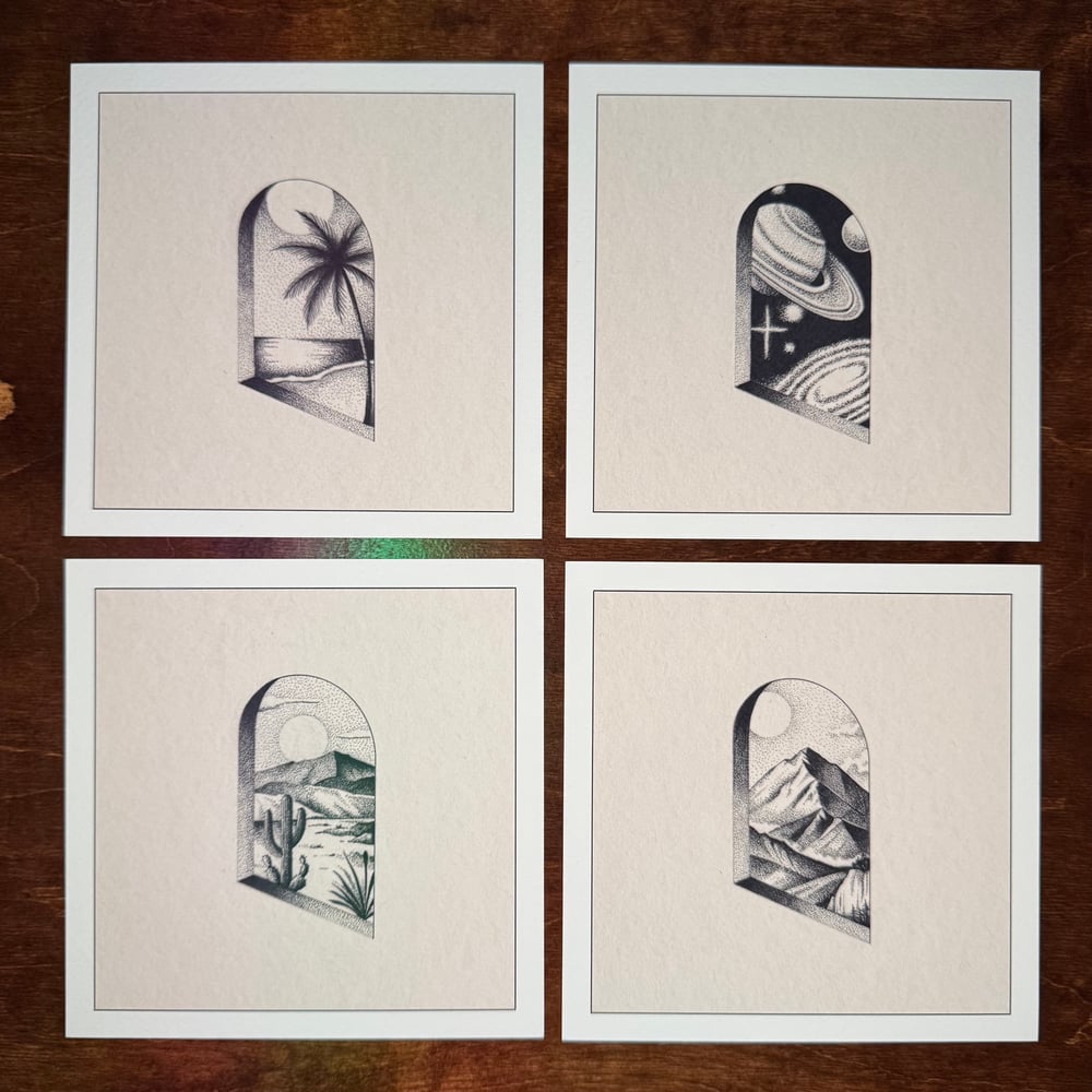 Window Scene Prints by Dan Metcalfe
