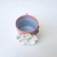 Image 4 of Floral Mug (white flower)