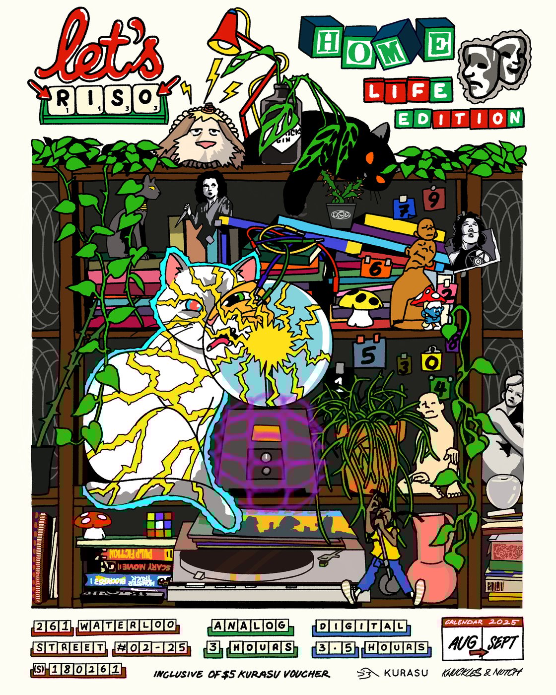 Image of Let's Riso! Risograph Workshop *Home Life Edition*