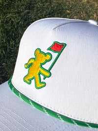 Image 5 of Dancing Bear Golf Hat – Custom Grateful Golf Hat Rope Snapback | Dead Golf Hat