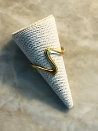 Image 1 of Wave Ring – Adjustable Stainless Steel