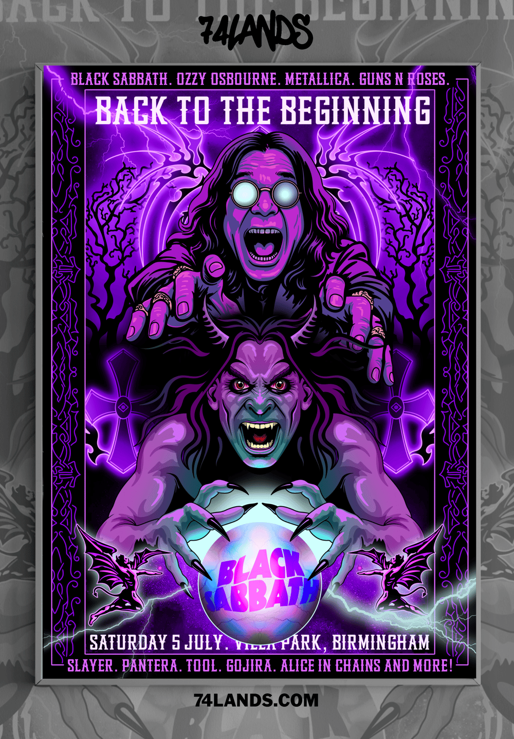 Double Ozzy! BTTB! Fine Art Print - A2 LE50
