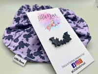 Glitter Bats Earrings