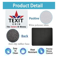 Image 2 of Texit Coin Mouse Pad