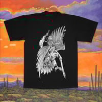 Image 1 of CLASSIC KICKS X VINCE PEREZ "85 BALD EAGLE TEE (BLACK)