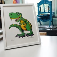 Image 2 of T-rex Limited Edition Print