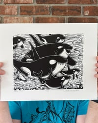 Image 1 of Orca Pod Limited Edition Print