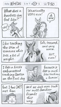 Image 2 of Daily Comic 8/14: Hairless Dog Skin