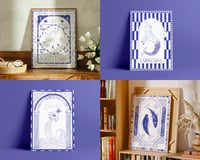 Image 5 of Collection des 12 signes astrologiques à l'encre