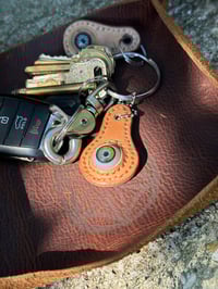 Image 2 of Leather Eye Keychain 
