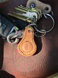 Image 3 of Leather Eye Keychain 