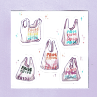 Pride Bags Sticker Sheet