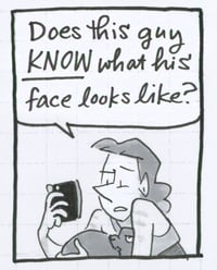 Image 1 of Daily Comic 8/16: Default Crazy Face