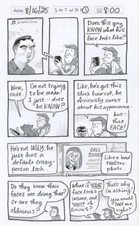 Image 2 of Daily Comic 8/16: Default Crazy Face