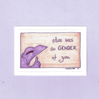 So Gender of You Sticker