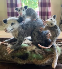 Image 2 of 12" Opossum mama and 2 babes other options available