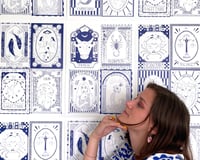 Image 2 of Collection des 12 signes astrologiques à l'encre