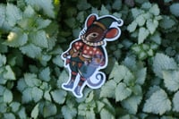 Image 3 of circus mouse sticker pack