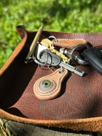 Image 4 of Leather Eye Keychain 2