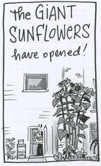 Image 1 of Daily Comic 8/20: GIANT! SUNFLOWERS!